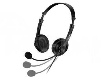 ყურსასმენი Genius HS-230U USB Headband headphone,Black,Soft თბილისი - photo 3