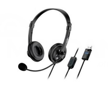 ყურსასმენი Genius HS-230U USB Headband headphone,Black,Soft თბილისი - photo 1