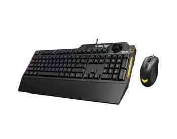 კლავიატურა და მაუსი ASUS TUF Gaming Combo K1&M3 USB Black თბილისი