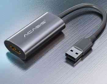 Acasis usb2.0 live video HDMI capture card switch/PS4/xbox/N თბილისი