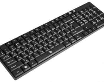 Keyboard 2E KS 106 USB Black კლავიატურა თბილისი