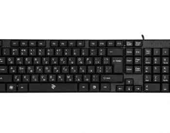 Keyboard 2E KS 106 USB Black კლავიატურა თბილისი