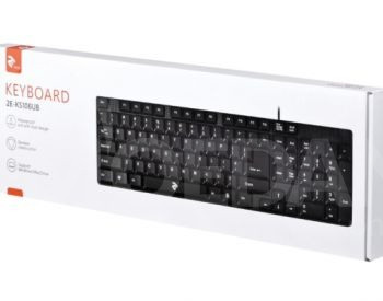 Keyboard 2E KS 106 USB Black კლავიატურა თბილისი - photo 1