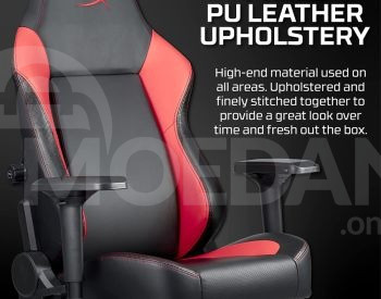 HyperX chair RUBY Black/Red Gaming Chair თბილისი - photo 7