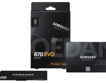 SAMSUNG 870 EVO SATA III SSD 1TB 2.5 MZ-77E1T0B Tbilisi - photo 1