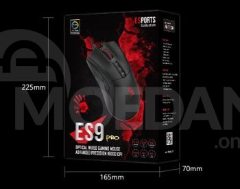 მაუსი BLOODY ES9 Pro RGB ESPORTS GAMING MOUSE თბილისი - photo 2