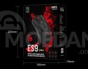 Mouse BLOODY ES9 Pro RGB ESPORTS GAMING MOUSE Tbilisi - photo 2