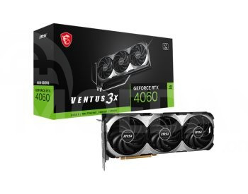 MSI GeForce RTX 4060 VENTUS 3X 8G თბილისი - photo 1