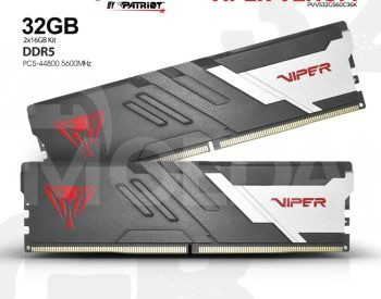 Настольный компьютер Patriot Viper Venom DDR5 32 ГБ (2 x 16 ГБ), 5600 МГц, UDIMM Тбилиси - изображение 1