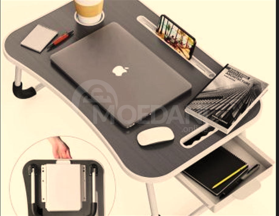 ლეპტოპის და პლანშეტის (კომპიუტერის) მაგიდა თბილისი - photo 8