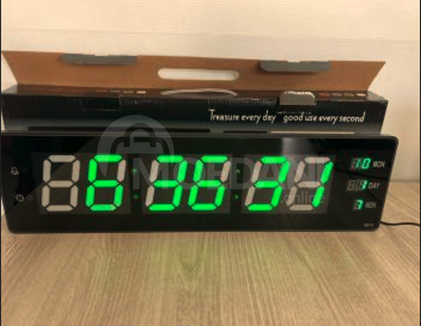 Multifunctional clock with colorful lights Tbilisi - photo 6