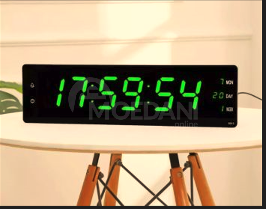 Multifunctional clock with colorful lights Tbilisi - photo 1