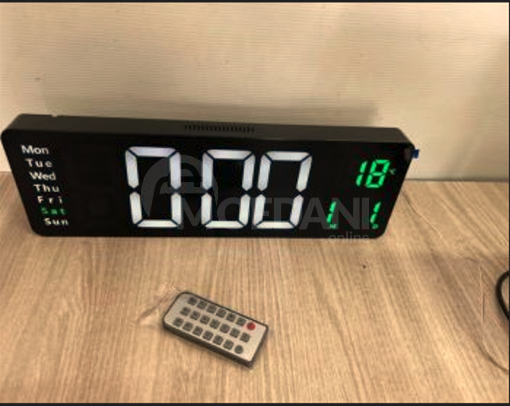 საათი (ელექტრო) პულტით თბილისი - photo 7