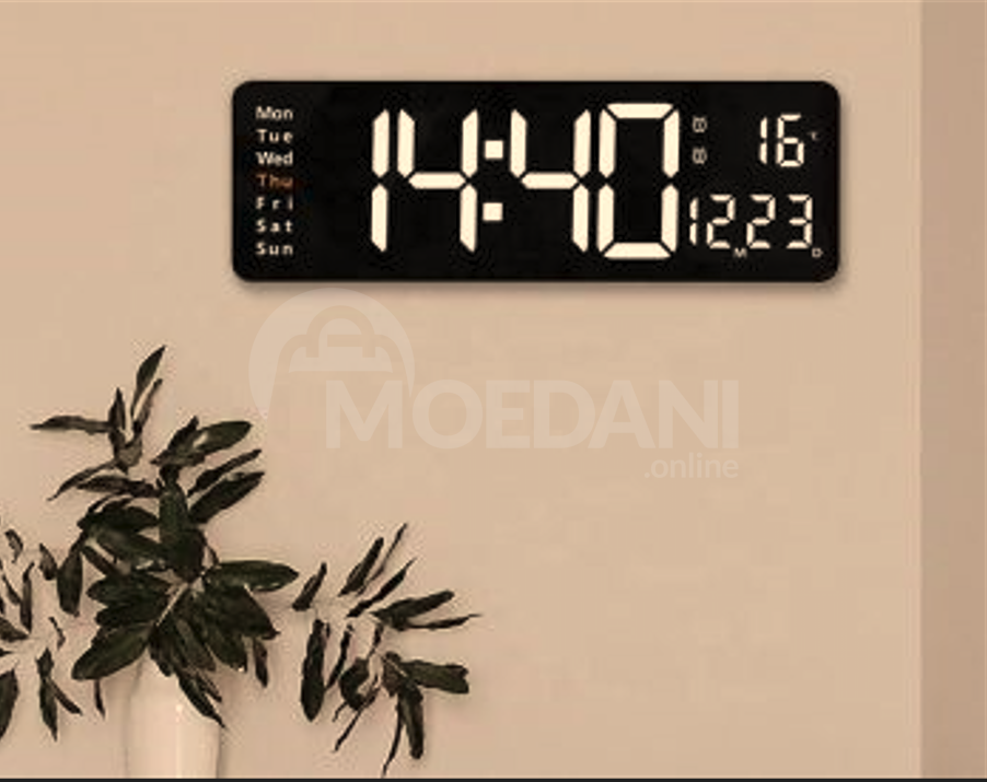 საათი (ელექტრო) პულტით თბილისი - photo 1