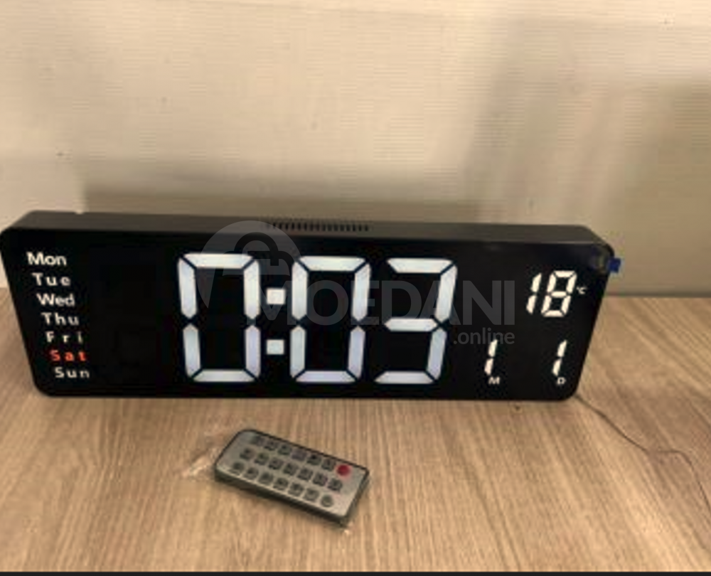 საათი (ელექტრო) პულტით თბილისი - photo 8