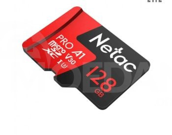 NETAC Micro SD 128 ГБ NT02P500PRO-128G-S P500 Extreme Pro Тбилиси - изображение 1