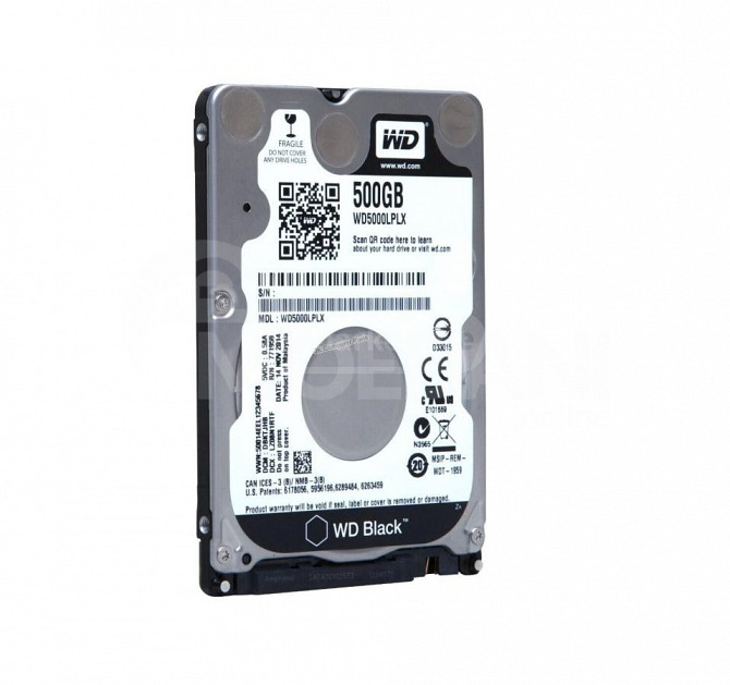 Notebook Winchester Western Digital WD 500GB 2.5