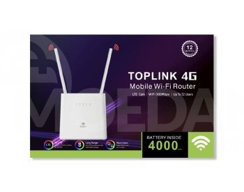 Маршрутизатор Toplink HW303 4G Маршрутизатор LTE Маршрутизатор 4G Тбилиси - изображение 1