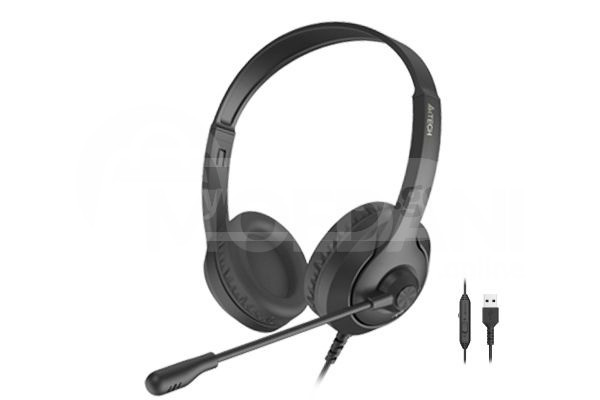 Headphone A4Tech FH100U USB Stereo Headset Tbilisi - photo 2