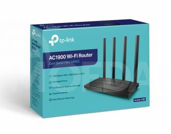 Wifi router TP-Link Archer C80 AC1900 Wireless MU-MIMO Wi-Fi 5 Router Tbilisi - photo 1