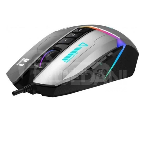 Мышь A4tech Bloody W60 Max RGB Gaming Mouse Gun Grey Тбилиси - изображение 2