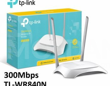 TL-WR840N TP-Link Router Wireless როუტერი თბილისი - photo 1
