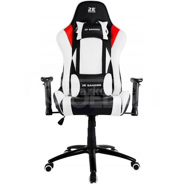 გეიმინგ სავარძელი 2E Gaming Chair Bushido White/Black თბილისი - photo 1