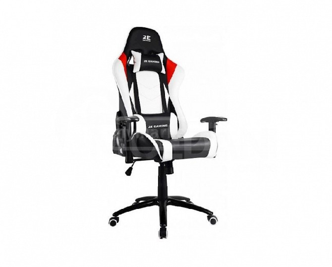 Игровое кресло 2E Gaming Chair Bushido Белый/Черный Тбилиси - изображение 2