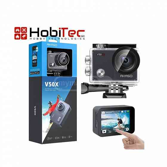 ვიდეოკამერა AKASO V50X 4K30fps WiFi Action Camera თბილისი