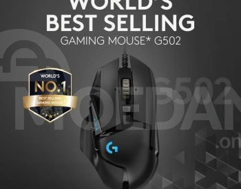 Logitech G502 HERO Gaming Mouse მაუსი თბილისი - photo 3