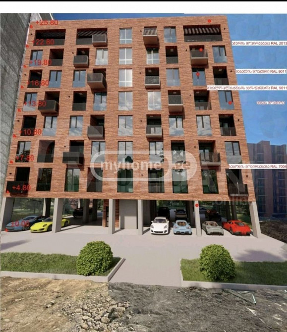 Apartments For Sale three-room 69м² 8/8 floor Tbilisi - photo 4