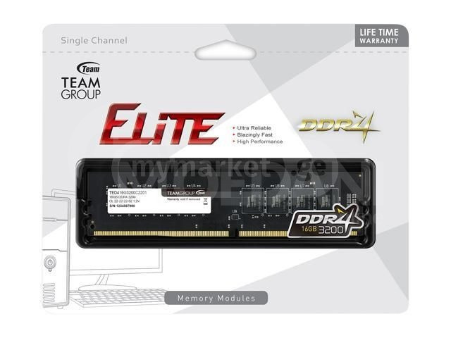 Группа DDR4 16 ГБ 3200 Team Тбилиси - изображение 1