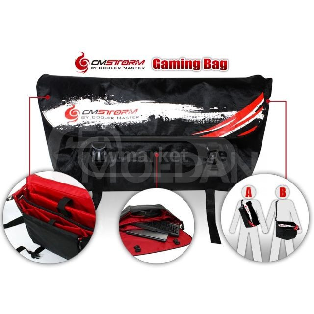 გეიმინგ ჩანთა Cooler Master CM Storm Gaming/LAN Sports Bag თბილისი - photo 2
