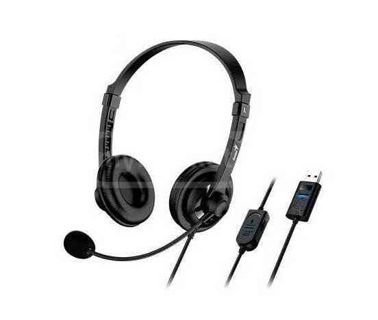 ყურსასმენი Genius HS-230U USB Headband headphone,Black,Soft Tbilisi