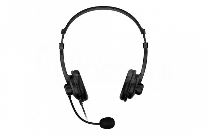 ყურსასმენი Genius HS-230U USB Headband headphone,Black,Soft თბილისი - photo 1