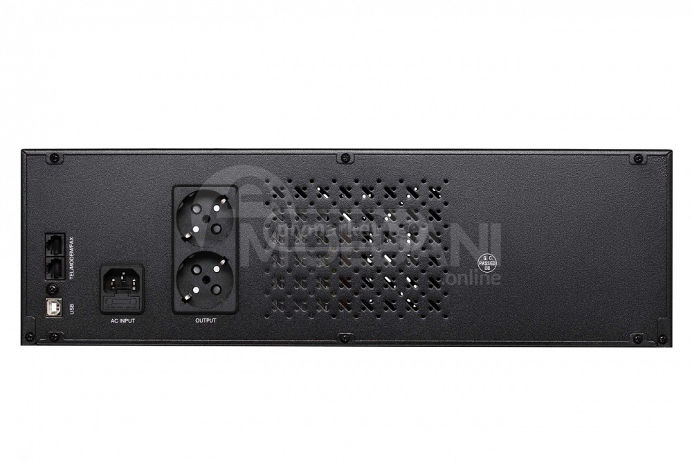 Источник бесперебойного питания ИБП 2000ВА/1200Вт RM 3U, LCD, USB Тбилиси - изображение 2