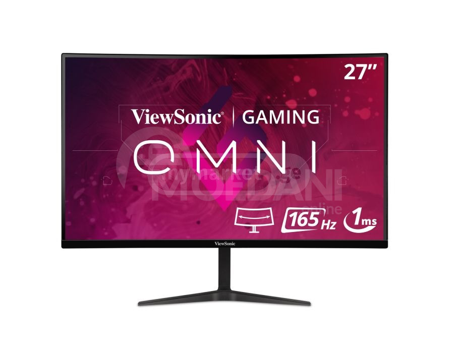 ViewSonic 27" OMNI Curved 2K 1ms 165Hz Gaming Monitor თბილისი - photo 1