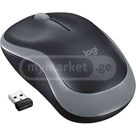 Mouse Logitech M185 Wireless grey თბილისი