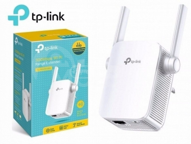 Wifi როუტერი TL-WA855RE TP-Link, 300Mb Universal Wireless Range Extender თბილისი - photo 1