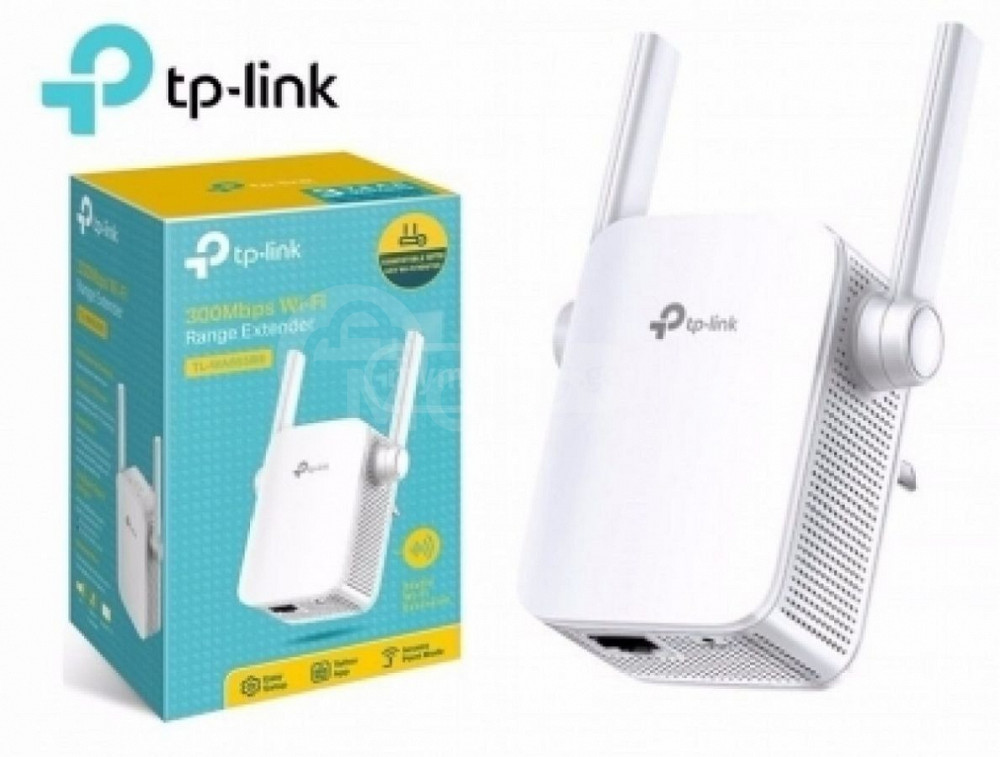 Wifi როუტერი TL-WA855RE TP-Link, 300Mb Universal Wireless Range Extender თბილისი - photo 1