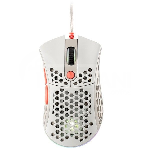 2E Gaming Mouse HyperSpeed Pro, RGB Retro USB White თბილისი - photo 4