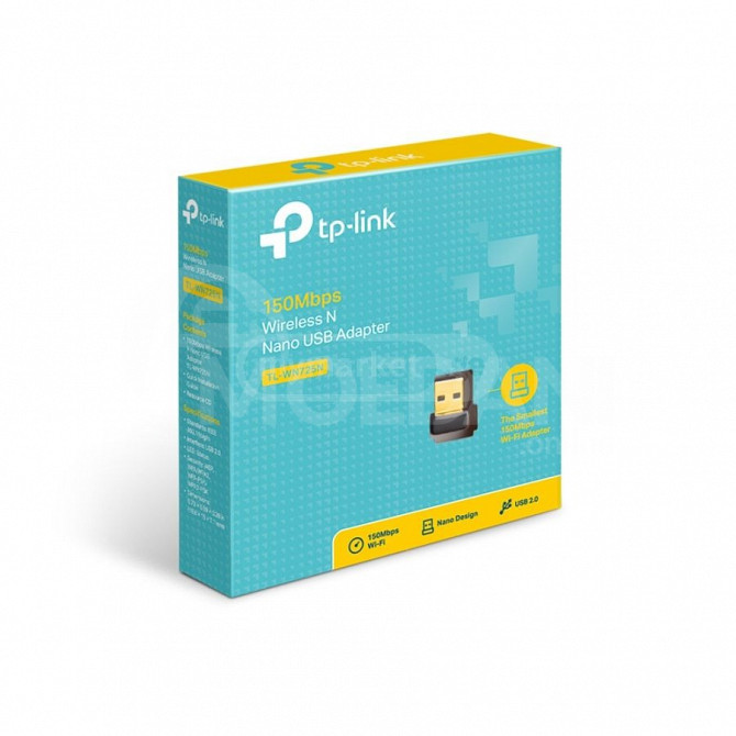 Wifi USB ადაპტერი TP-Link TL-WN725N 150Mbps Wireless N Nano USB Adapter თბილისი - photo 3