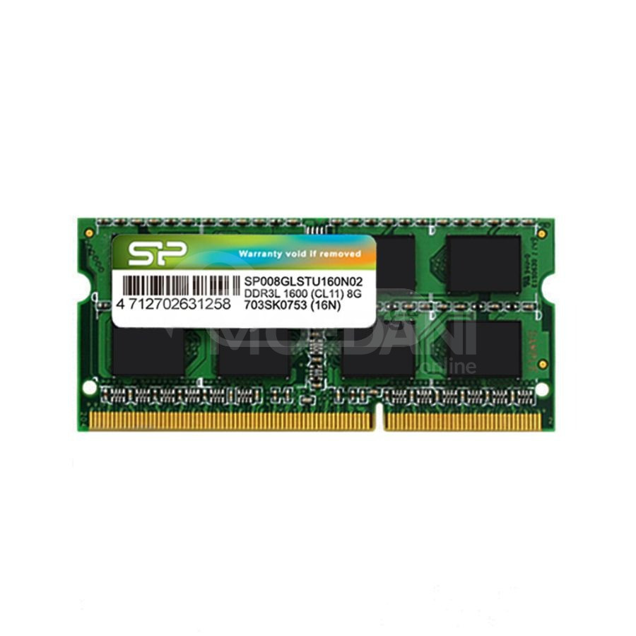 Notebook memory module SODIMM DDR3 8GB 1600 Silicon Power Tbilisi - photo 1