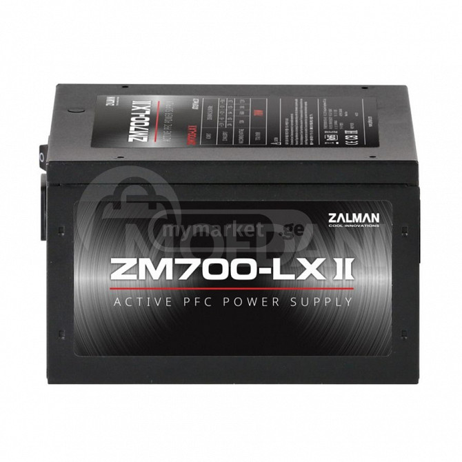 Блок питания Zalman 700Watt Блок питания ZM700-LXII мощностью 700Watt Тбилиси - изображение 1