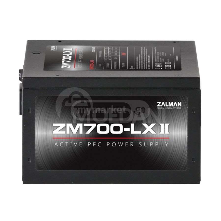Power supply unit Zalman 700Watt ZM700-LXII power supply unit 700 Watt power Tbilisi - photo 1