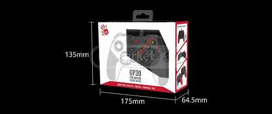 გეიმპადი/კონტროლერი Bloody USB Gaming Controller GP30 GAMEPAD Analog Joystic თბილისი