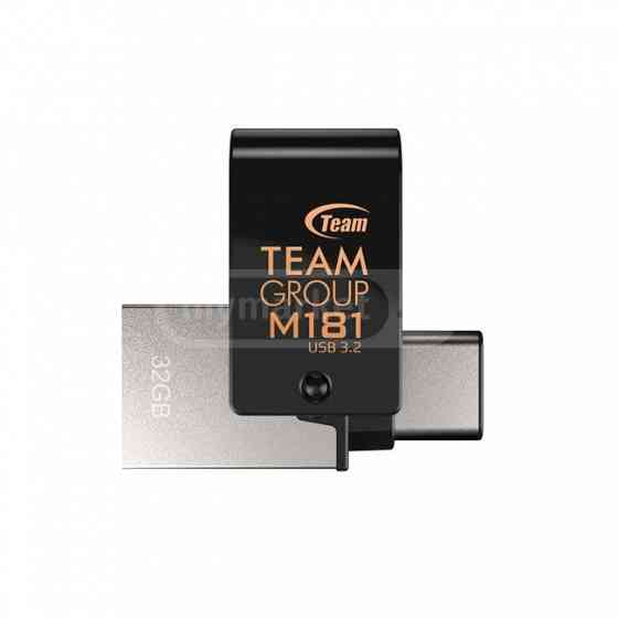 USB Flash ბარათი Team Group 64GB M181 Type-C OTG Flash Drive USB 3.1 Gen 1 + თბილისი