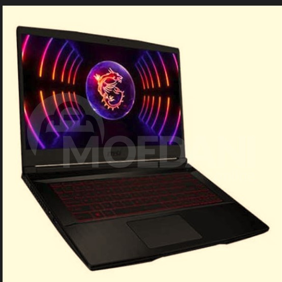 MSI GF63 15.6" fhd 144hz Gaming Laptop i5-12450h, RTX 4050 თბილისი - photo 1