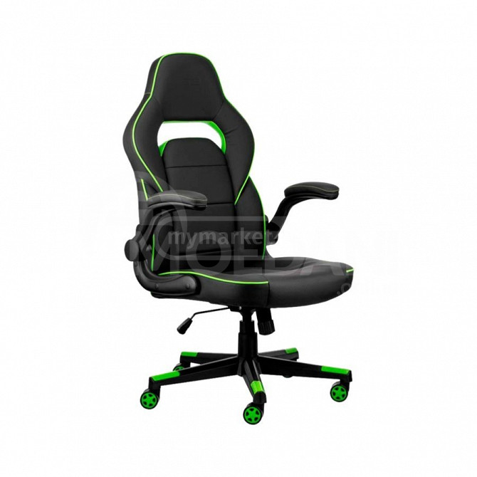 2E GAMING Chair HEBI Black/Green თბილისი - photo 1