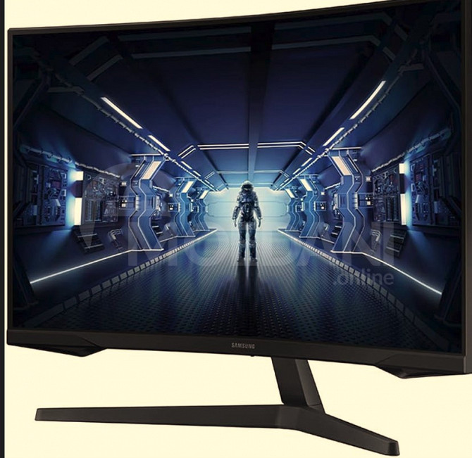 Monitor – Samsung Odyssey G5, 27″ 165Hz Curved Gaming Monitor Tbilisi - photo 3